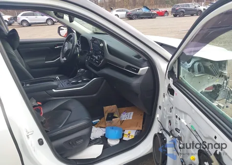 2021 Toyota Highlander Xle из США, поврежденный, VIN 5TDHZRBH6MS085056